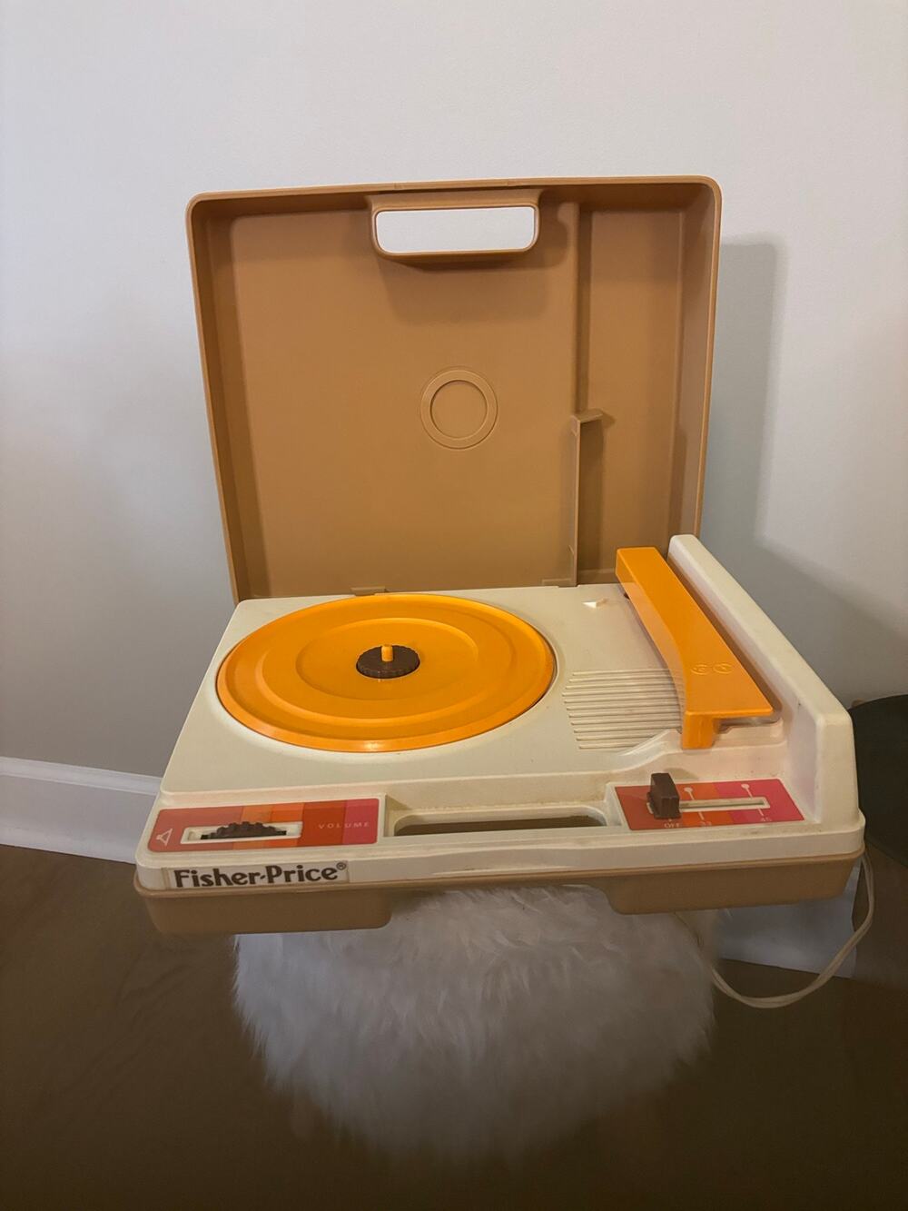 vintage 1978 Fisher-Price Portable Record Player